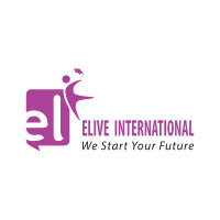 Download logo Trường Anh ngữ Quốc tế eLive miễn phí