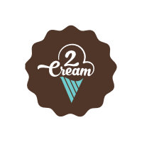 Download logo vector 2Cream Tiệm kem homemade miễn phí